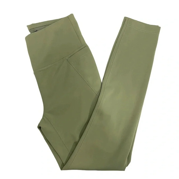 RACHAEL ZOE High Waisted Leggings Green Pocket Athletic Pants Activewear Size XS - Picture 1 of 8
